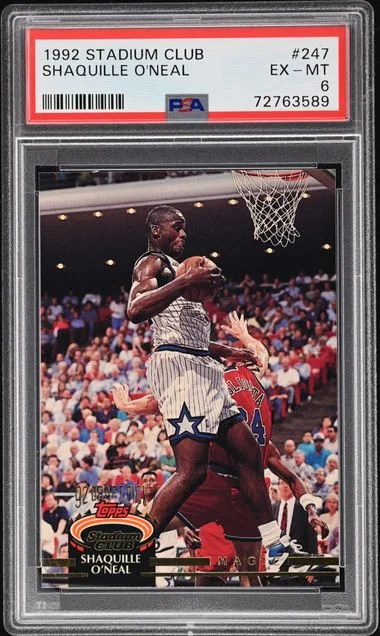 1992-93 Stadium Club Shaquille O'Neal #247 card image