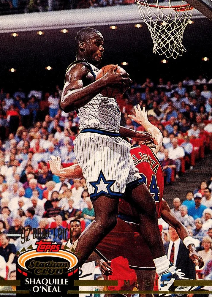 1992-93 Stadium Club Shaquille O'Neal Draft Picks #247 card image