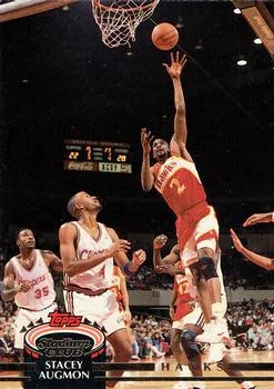 1992-93 Stadium Club Stacey Augmon #54 card image
