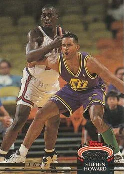 1992-93 Stadium Club Stephen Howard #388 card image