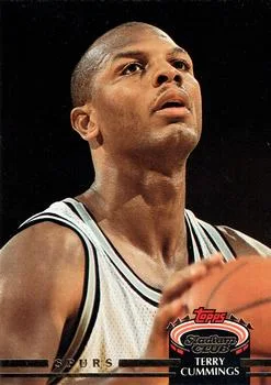 1992-93 Stadium Club Terry Cummings #120 card image