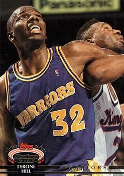 1992-93 Stadium Club Tyrone Hill #42 card image