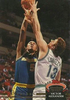 1992-93 Stadium Club Victor Alexander #348 card image