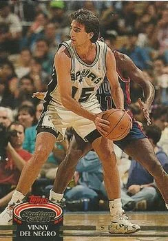 1992-93 Stadium Club Vinny Del Negro #277 card image