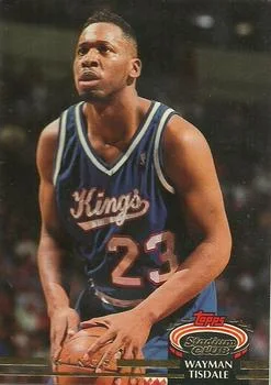 1992-93 Stadium Club Wayman Tisdale #242 card image