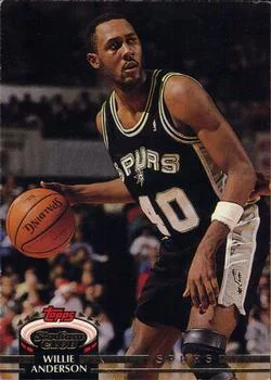 1992-93 Stadium Club Willie Anderson #47 card image