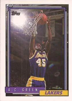 1992-93 Topps A.C. Green #159 card image