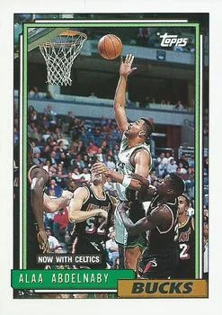 1992-93 Topps Alaa Abdelnaby #350 card image