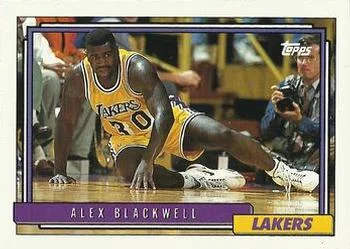 1992-93 Topps Alex Blackwell #371 card image
