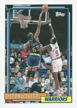 1992-93 Topps Alton Lister #16 card image