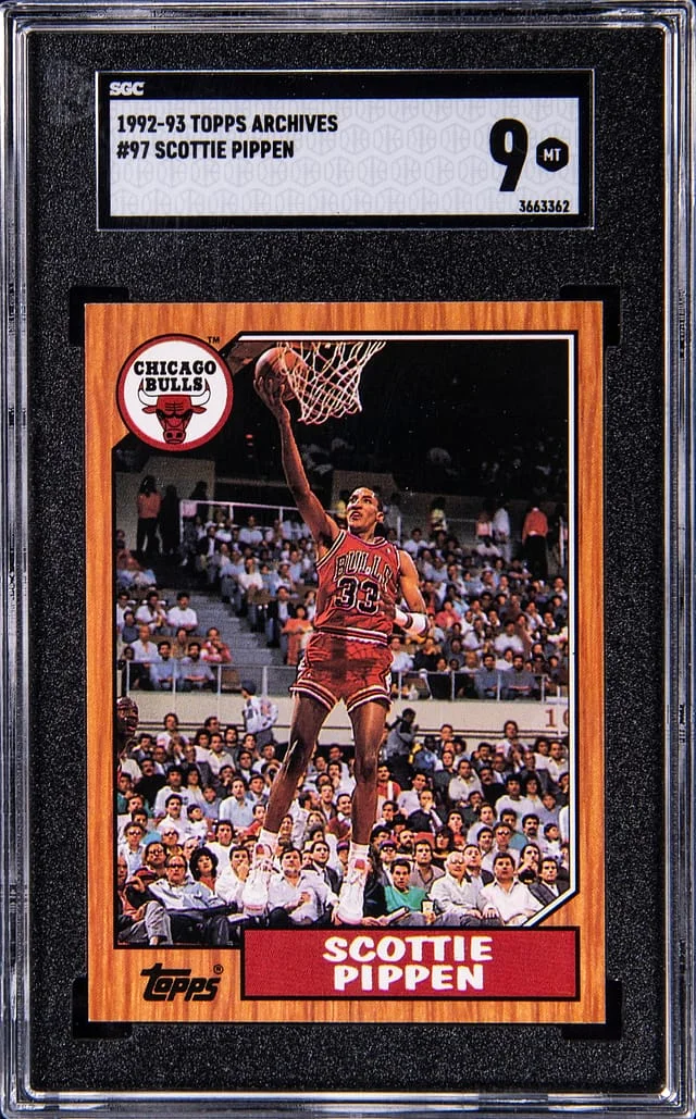 1992-93 Topps Archives Scottie Pippen #97 card image