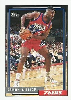 1992-93 Topps Armon Gilliam #12 card image