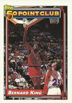 1992-93 Topps Bernard King 50P #202 card image