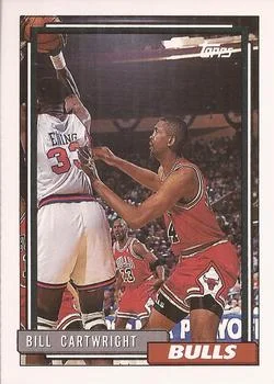 1992-93 Topps Bill Cartwright #165 card image