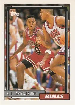 1992-93 Topps B.J. Armstrong #73 card image