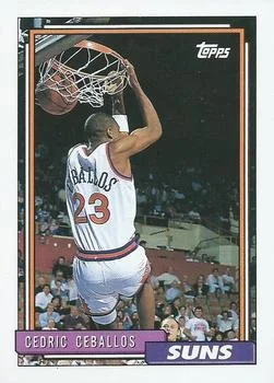 1992-93 Topps Cedric Ceballos #153 card image