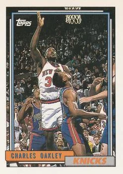 1992-93 Topps Charles Oakley #127 card image