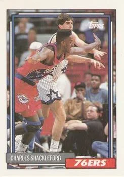1992-93 Topps Charles Shackleford #34 card image