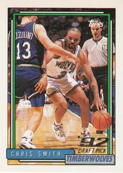1992-93 Topps Chris Smith Draft Picks #244 card image