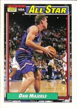 1992-93 Topps Dan Majerle #122 card image
