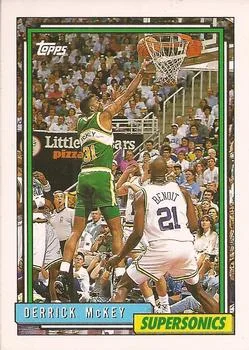 1992-93 Topps Derrick McKey #27 card image