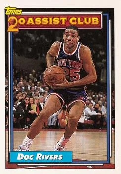 1992-93 Topps Doc Rivers 20A #217 card image