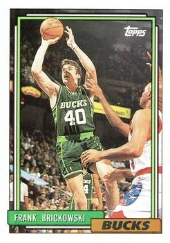 1992-93 Topps Frank Brickowski #187 card image