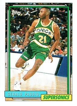 1992-93 Topps Gerald Paddio #243 card image