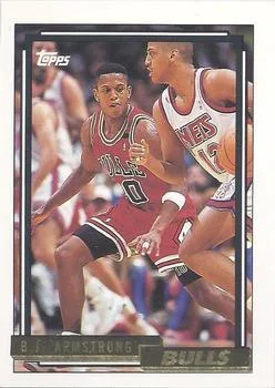 1992-93 Topps B.J. Armstrong Gold #73 card image