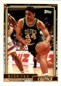 1992-93 Topps Rick Fox Gold #33 card image