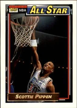 1992-93 Topps Scottie Pippen [Gold] Gold #103 card image