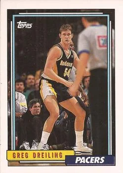 1992-93 Topps Greg Dreiling #139 card image