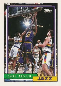 1992-93 Topps Isaac Austin #313 card image