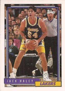 1992-93 Topps Jack Haley #155 card image