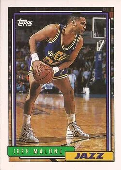 1992-93 Topps Jeff Malone #130 card image