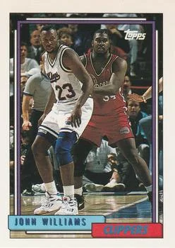 1992-93 Topps John Williams #228 card image