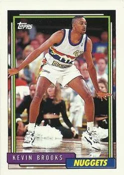 1992-93 Topps Kevin Brooks #225 card image