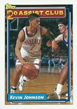 1992-93 Topps Kevin Johnson 20A #222 card image