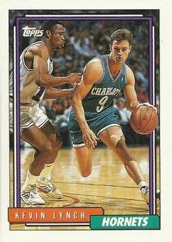 1992-93 Topps Kevin Lynch #315 card image