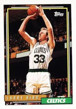 1992-93 Topps Larry Bird #1 card image