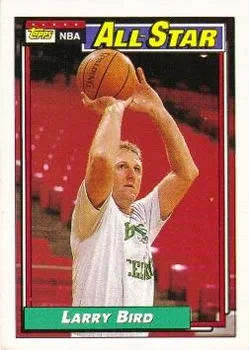 1992-93 Topps Larry Bird #100 card image