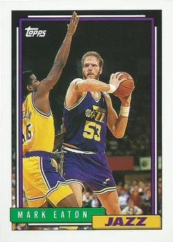 1992-93 Topps Mark Eaton #71 card image