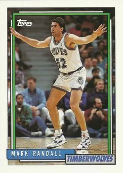 1992-93 Topps Mark Randall #28 card image
