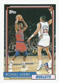 1992-93 Topps Michael Adams #67 card image