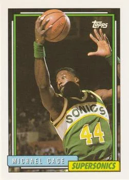 1992-93 Topps Michael Cage #79 card image