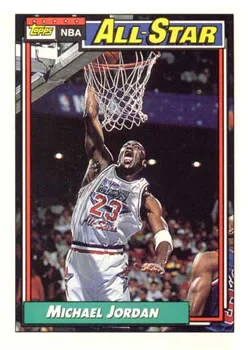 1992-93 Topps Michael Jordan #115 card image