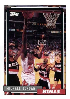 1992-93 Topps Michael Jordan #141 card image