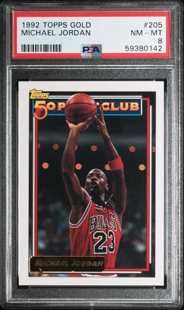 1992-93 Topps Michael Jordan #205 card image