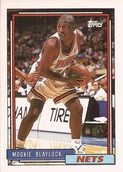 1992-93 Topps Mookie Blaylock #180 card image