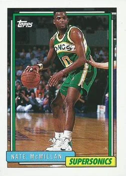 1992-93 Topps Nate McMillan #306 card image